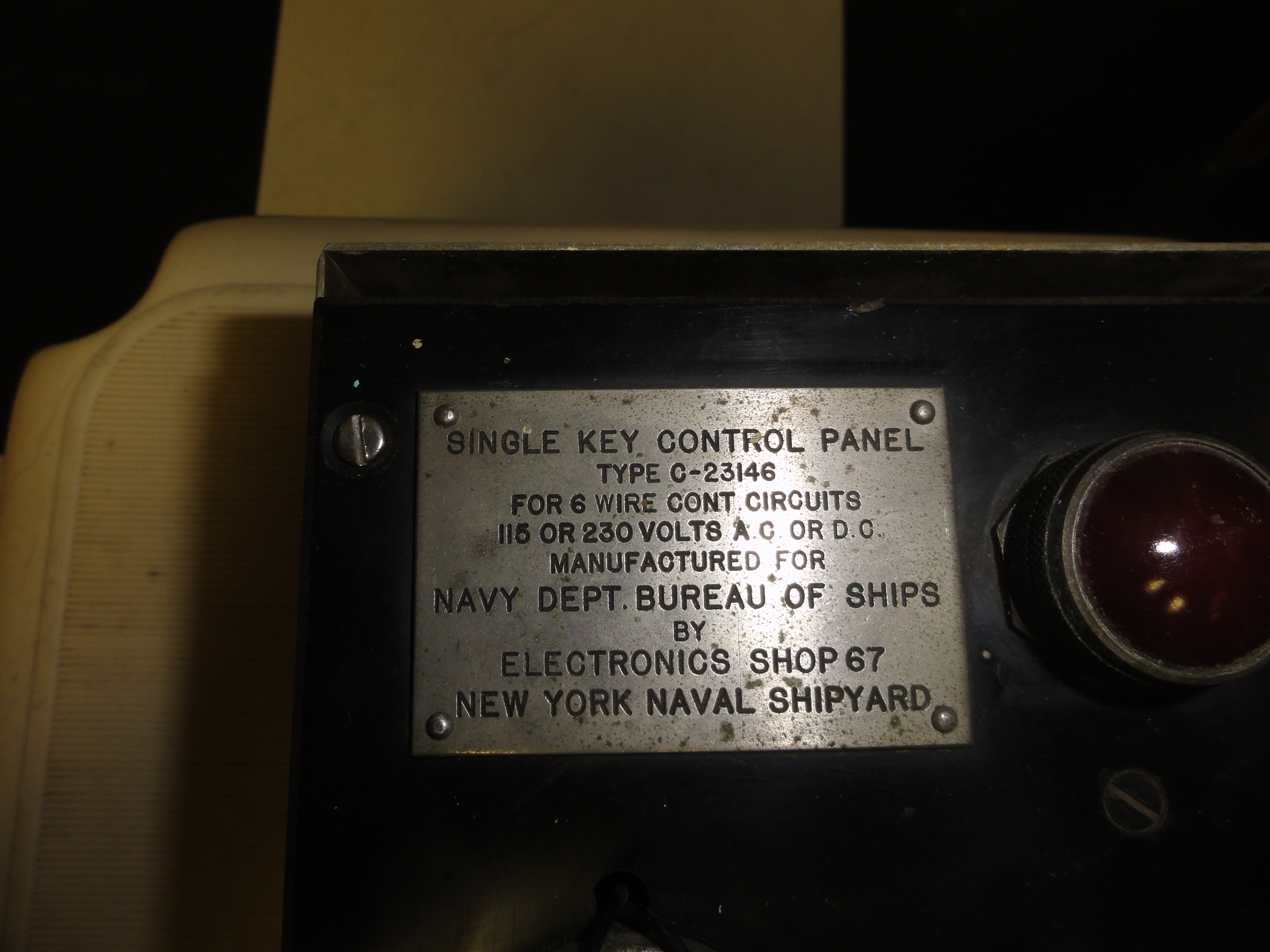Navy Transmitting Key Photos and Info